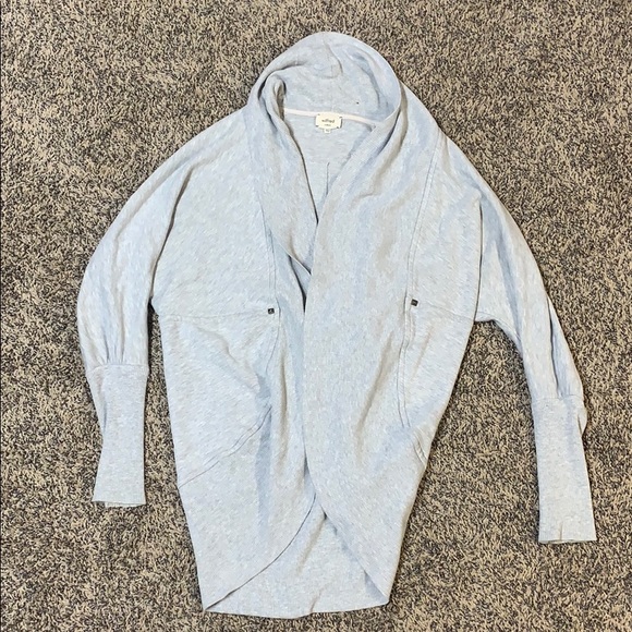 Aritzia Gray Cardigan